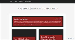 Desktop Screenshot of mrjblock.com